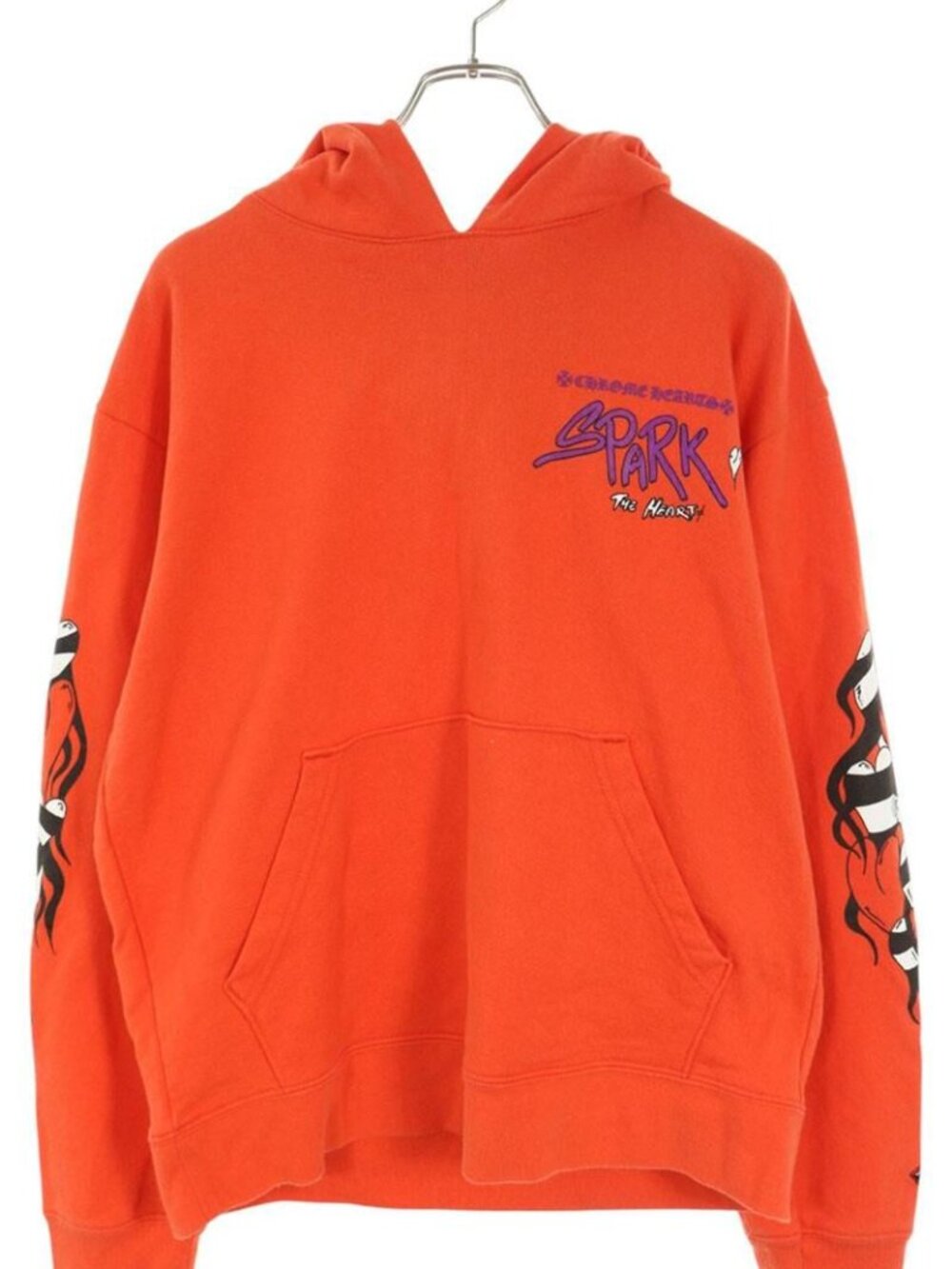 Chrome Hearts Ppo Spark the Heart HD Plvr Matty Boy Print Hoodie